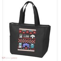 Retro Video Games Ugly Christmas Sweater Tote Bag thumb 3