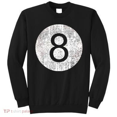 Retro Vintage 8 Ball Logo Sweatshirt