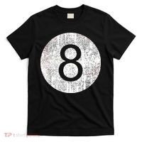 Retro Vintage 8 Ball Logo T-Shirt thumb 0