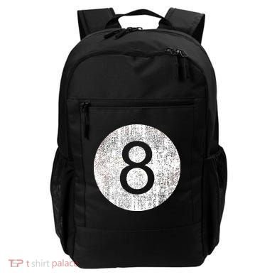 Retro Vintage 8 Ball Logo Backpack
