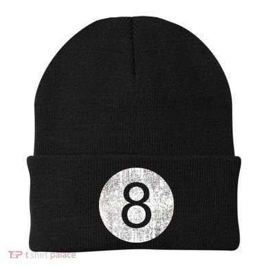 Retro Vintage 8 Ball Logo Beanie