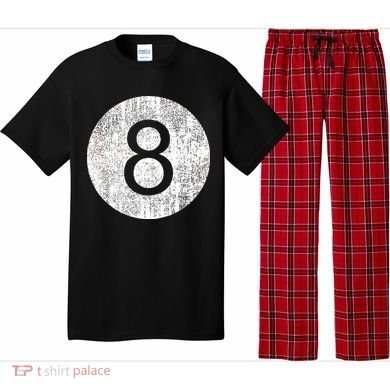 Retro Vintage 8 Ball Logo Pajama Set