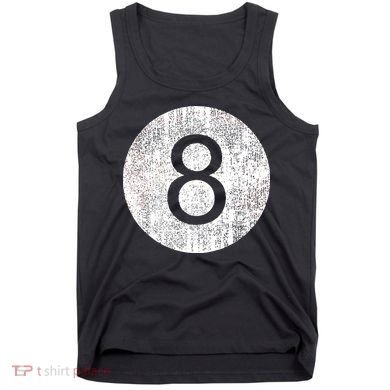 Retro Vintage 8 Ball Logo Tank Top