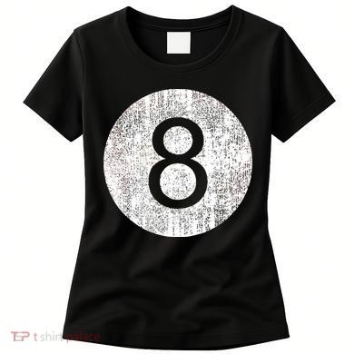 Retro Vintage 8 Ball Logo Women's T-Shirt