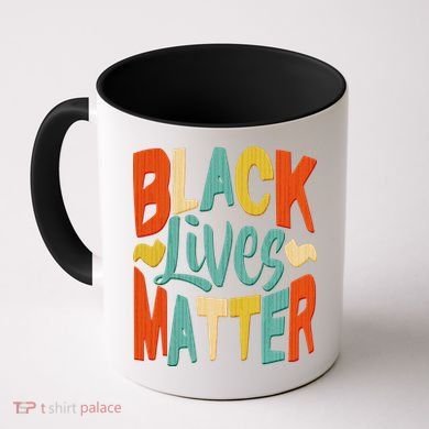 Retro Vintage Colors Black Lives Matter BLM Coffee Mug