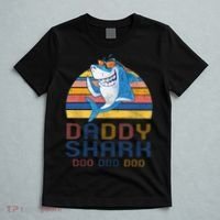 Retro Vintage Daddy Shark Doo T-Shirt thumb 5