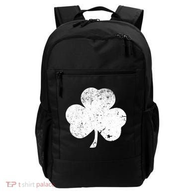 Retro Vintage Irish Distressed Shamrock St. Patrick's Day Backpack