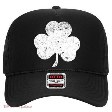 Retro Vintage Irish Distressed Shamrock St. Patrick's Day Hat