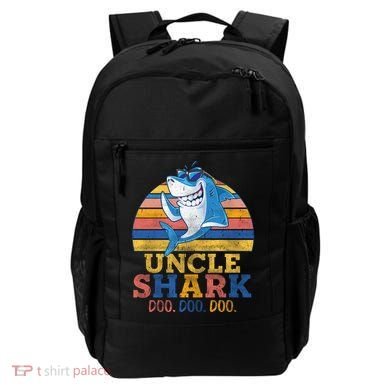 Retro Vintage Uncle Shark Doo Backpack
