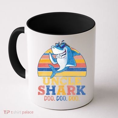 Retro Vintage Uncle Shark Doo Coffee Mug