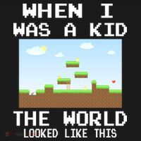 Retro When I Was A Kid The World Look Like This Ornament thumb 1