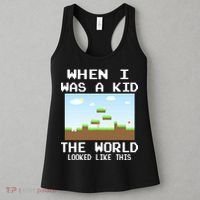 Retro When I Was A Kid The World Look Like This Women's Tank Top thumb 3