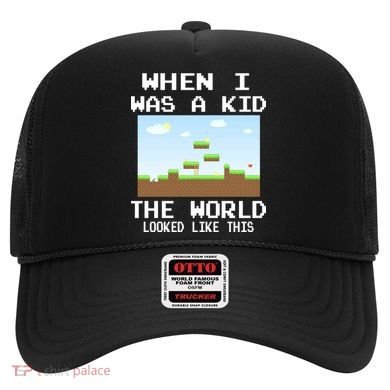 Retro When I Was A Kid The World Look Like This Hat