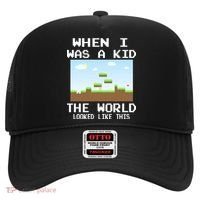 Retro When I Was A Kid The World Look Like This Hat thumb 0