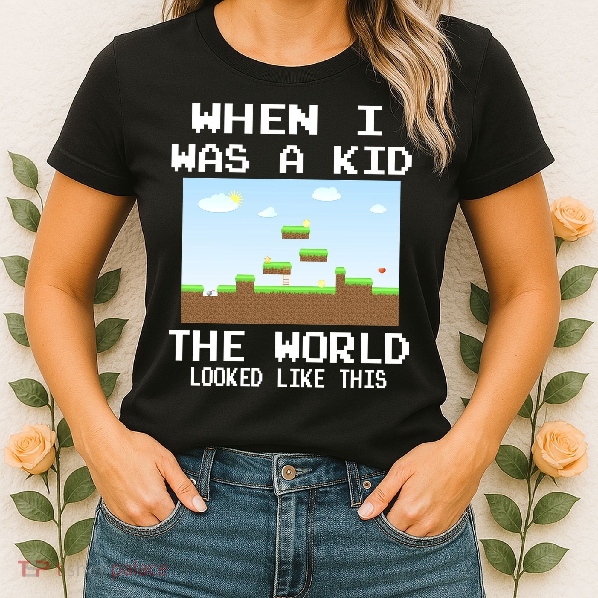 Retro When I Was A Kid The World Look Like This Women's T-Shirt
