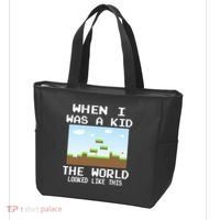 Retro When I Was A Kid The World Look Like This Tote Bag thumb 3