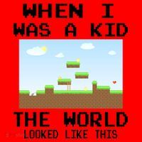 Retro When I Was A Kid The World Look Like This Santa Hat thumb 1
