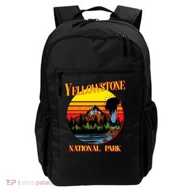 Retro Yellowstone National Park Backpack