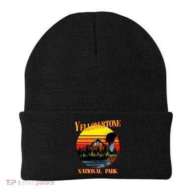 Retro Yellowstone National Park Beanie