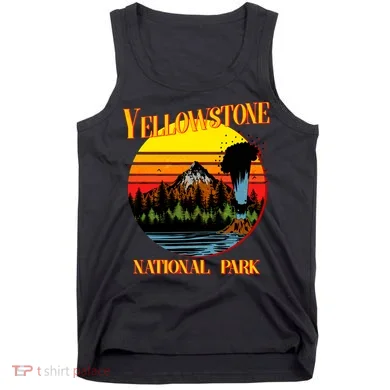 Retro Yellowstone National Park Tank Top