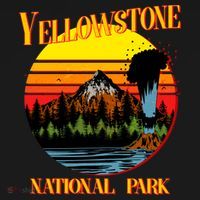 Retro Yellowstone National Park Tank Top thumb 6