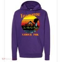 Retro Yellowstone National Park Hoodie thumb 0