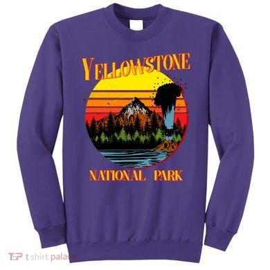 Retro Yellowstone National Park Sweatshirt