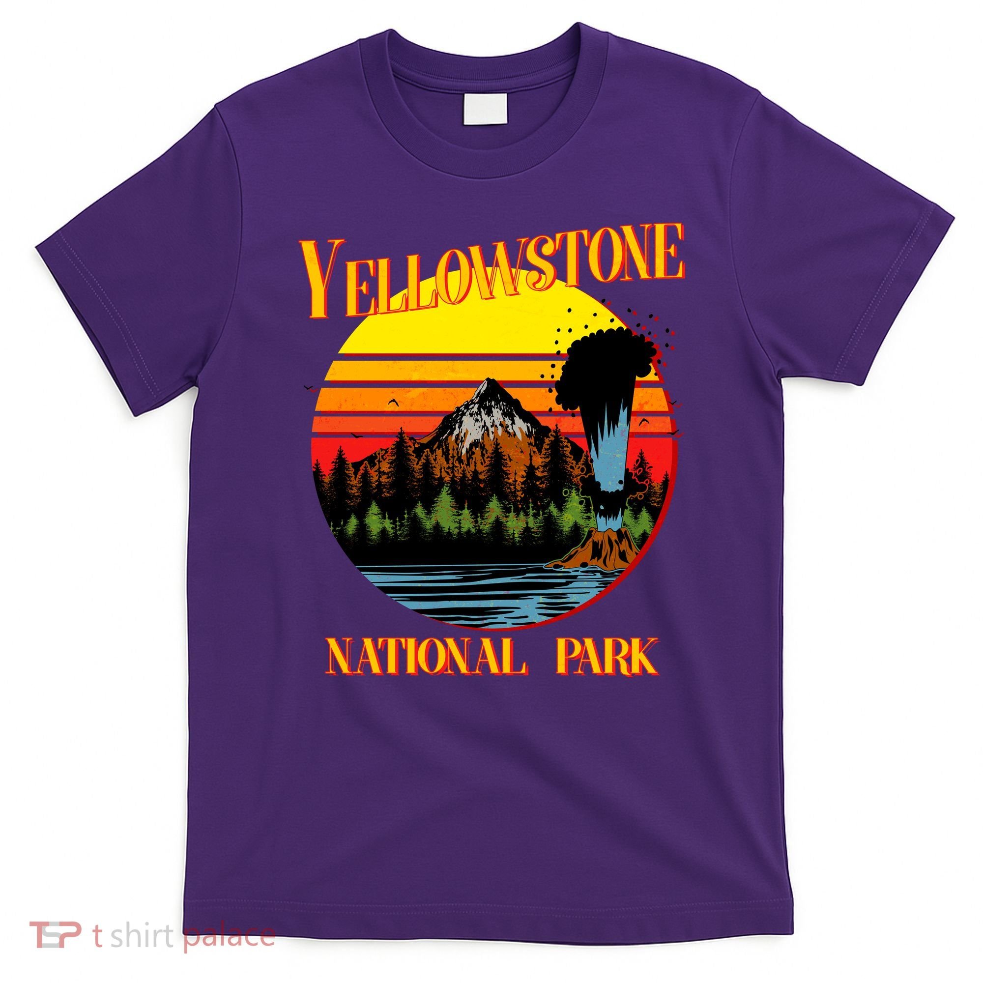 Retro Yellowstone National Park T-Shirt