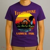 Retro Yellowstone National Park T-Shirt thumb 3