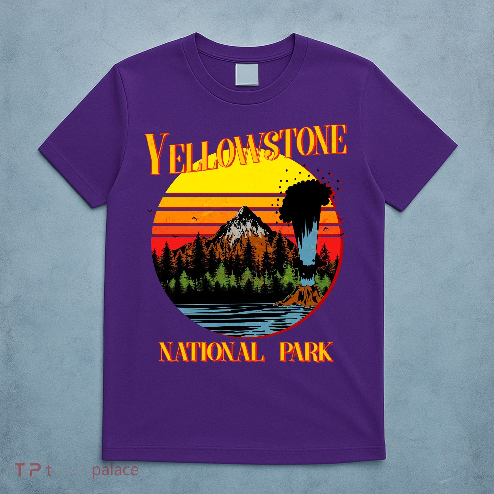 Retro Yellowstone National Park T-Shirt
