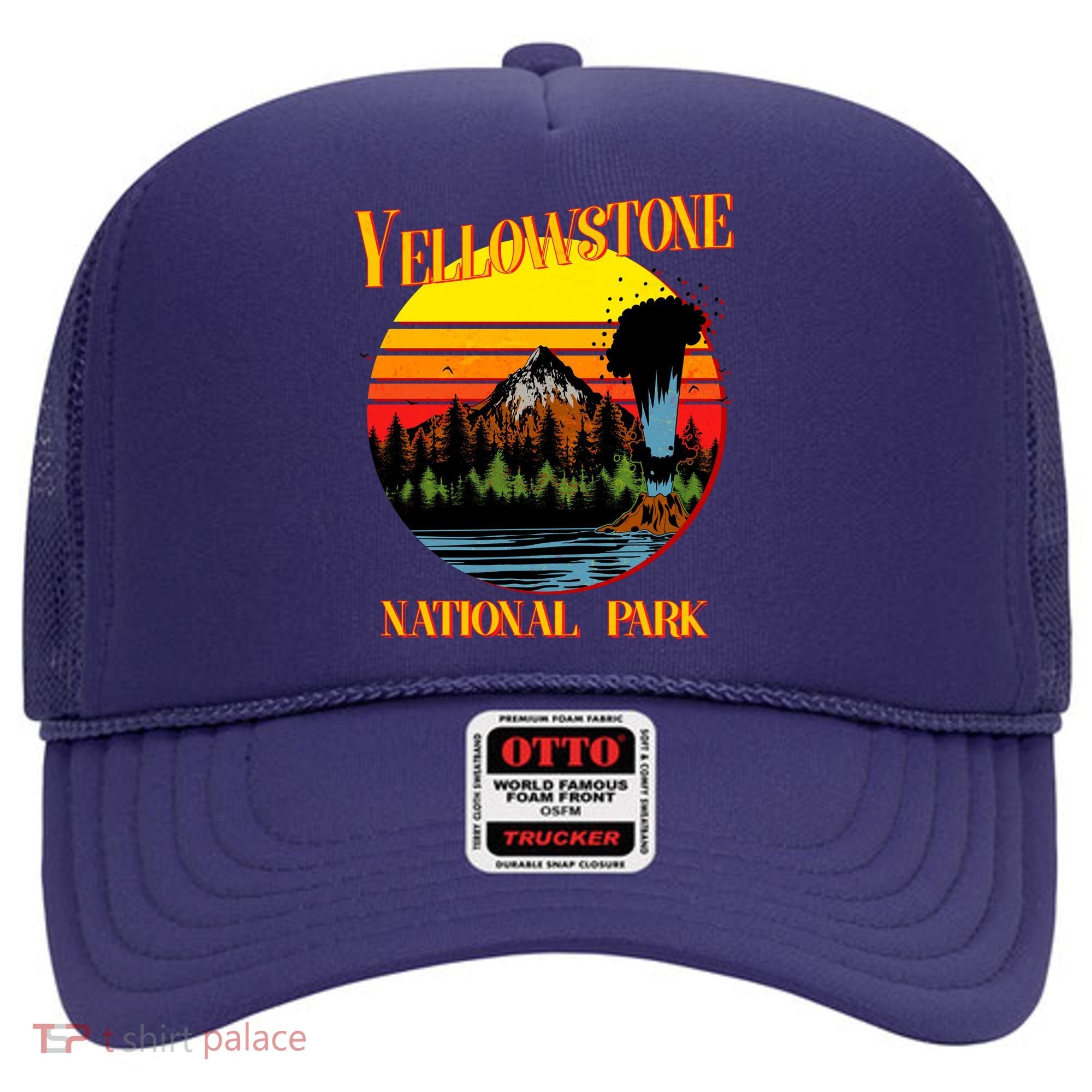 Retro Yellowstone National Park Hat