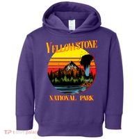 Retro Yellowstone National Park Toddler Hoodie thumb 0