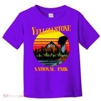 Retro Yellowstone National Park Toddler T-Shirt thumb 0