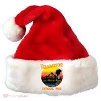 Retro Yellowstone National Park Santa Hat thumb 0