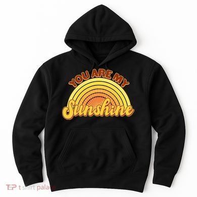 Retro You Are My Sunshine Sunbow Hoodie
