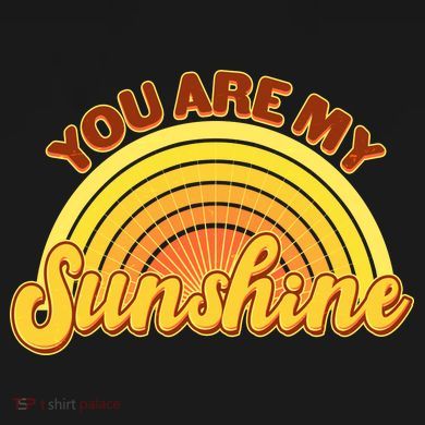 Retro You Are My Sunshine Sunbow Hoodie