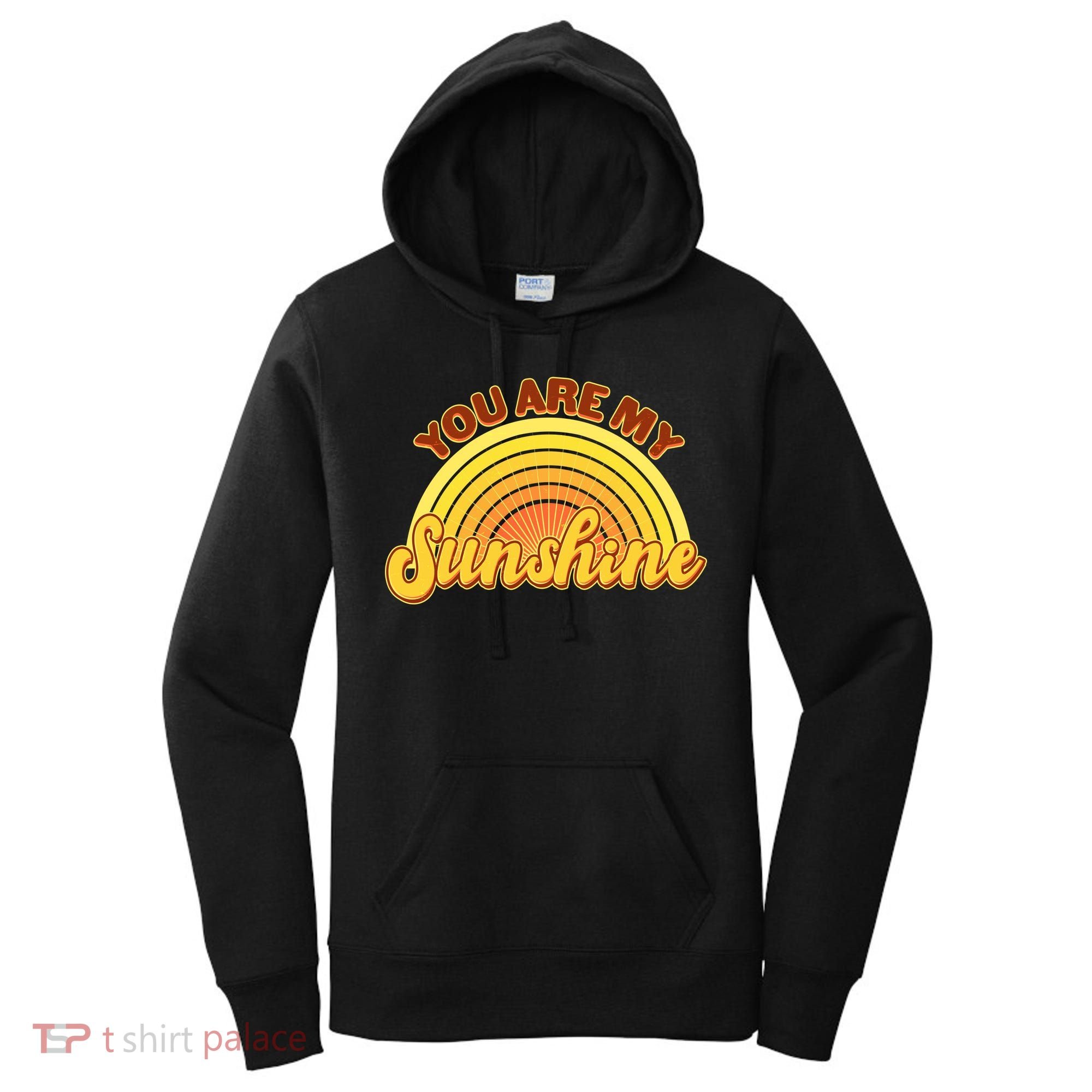 Retro You Are My Sunshine Sunbow Women's Hoodie