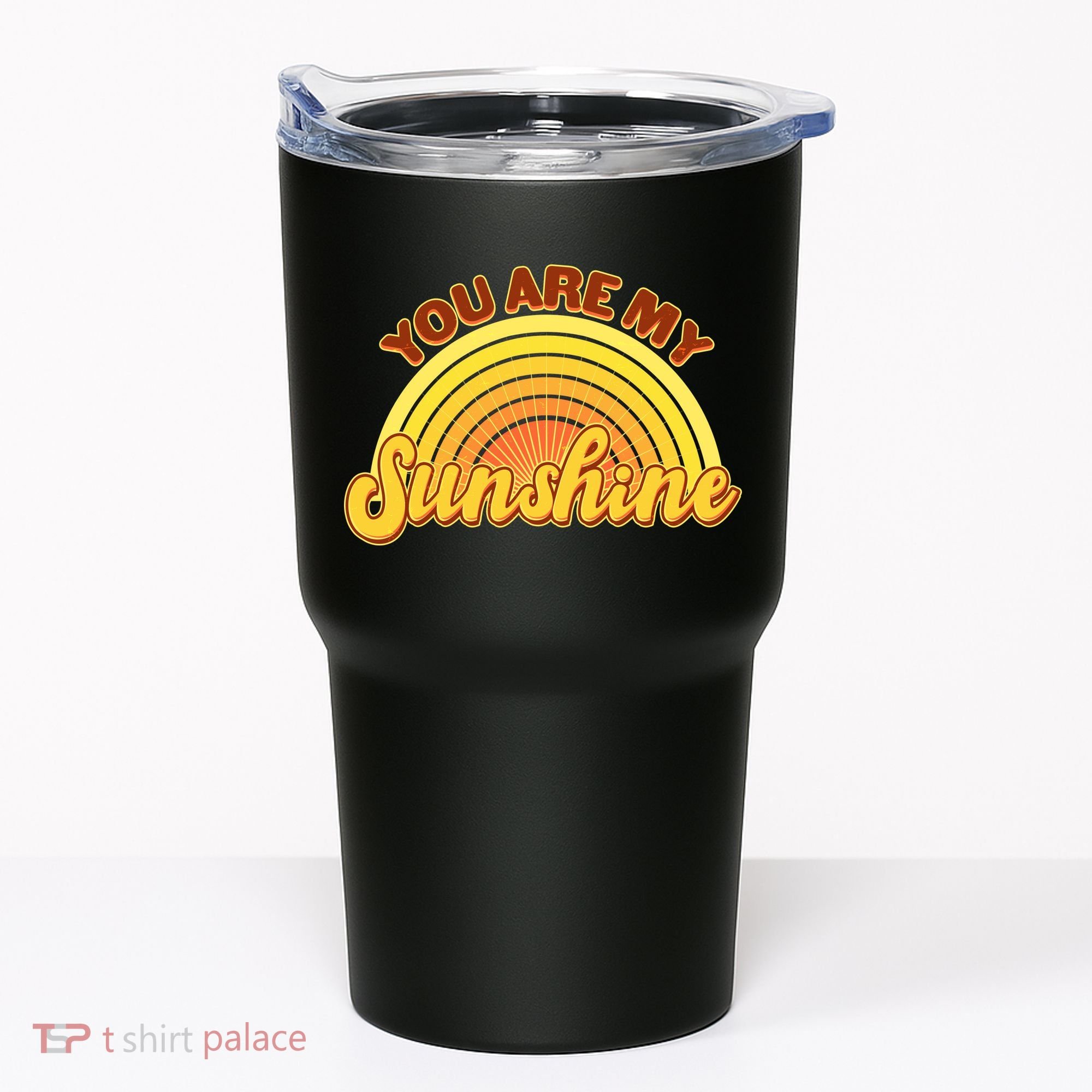 Retro You Are My Sunshine Sunbow Tumbler