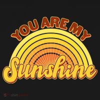 Retro You Are My Sunshine Sunbow Mousepad thumb 1