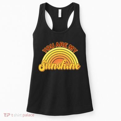 Retro You Are My Sunshine Sunbow Women's Tank Top
