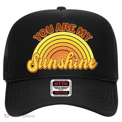 Retro You Are My Sunshine Sunbow Hat