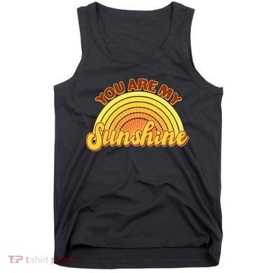 Retro You Are My Sunshine Sunbow Tank Top