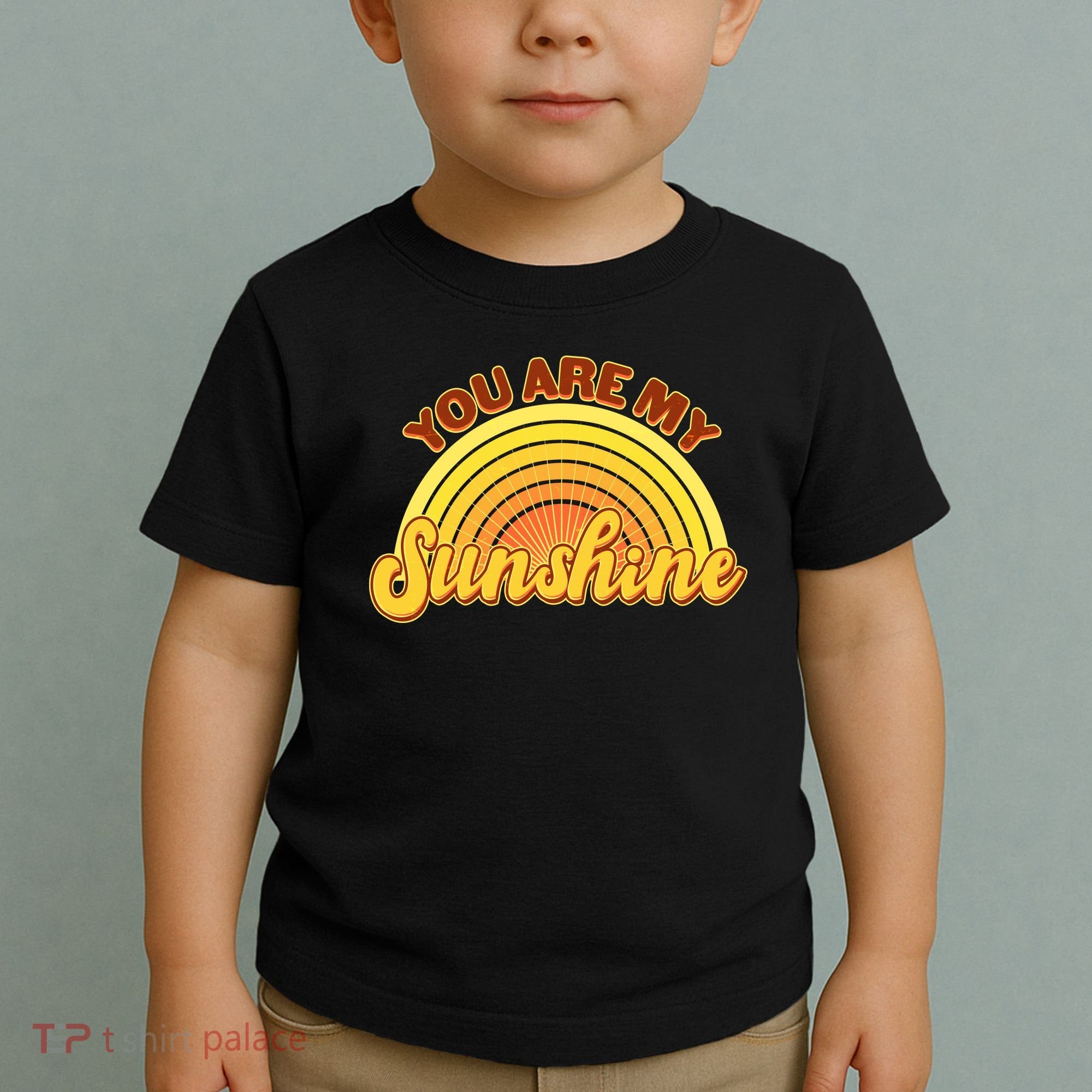 Retro You Are My Sunshine Sunbow Toddler T-Shirt