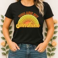 Retro You Are My Sunshine Sunbow Women's T-Shirt thumb 2