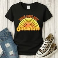 Retro You Are My Sunshine Sunbow Women's T-Shirt thumb 3