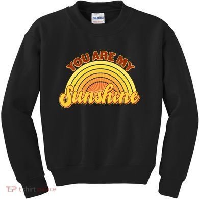 Retro You Are My Sunshine Sunbow Kids Sweatshirt