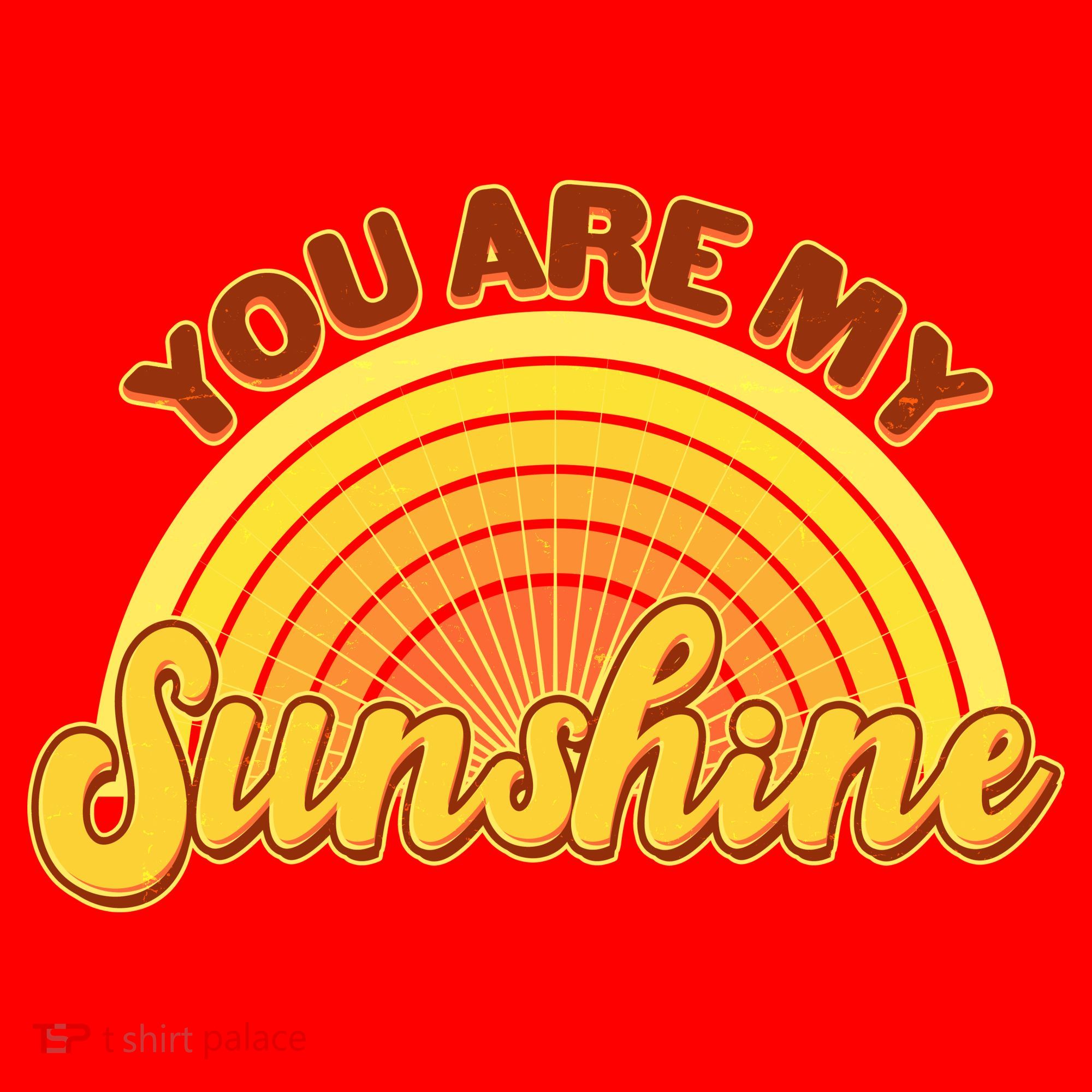 Retro You Are My Sunshine Sunbow Santa Hat