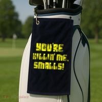 Retro You're Killin Me Smalls Funny Golf Towel thumb 2
