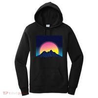 Retrowave Mountains Women's Hoodie thumb 0