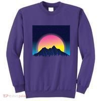 Retrowave Mountains Sweatshirt thumb 0